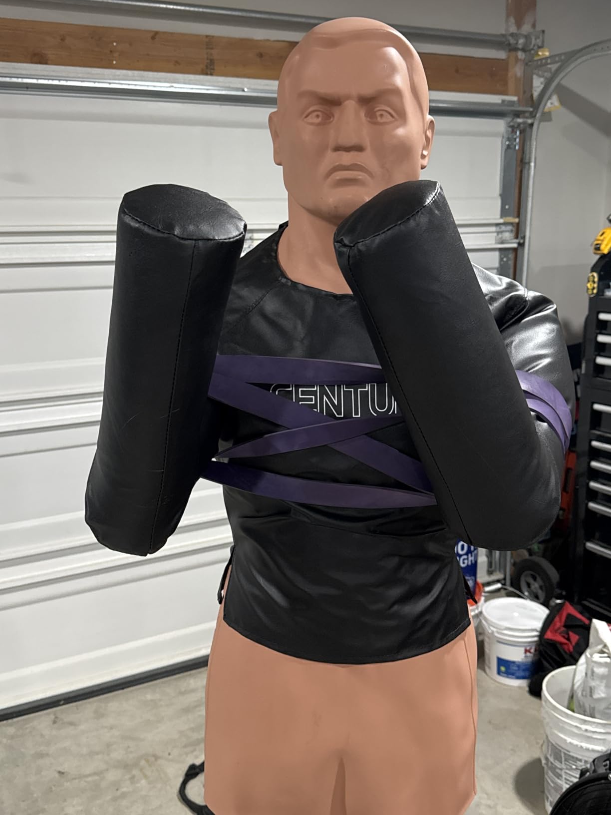 BOB XL Body Bag & Base Unit | Standing Punching Dummy | Boxing Training Equipment | Punching Bag Stand Adult | Freestanding Kickboxing and MMA Trainer | Head & Torso Mannequin customer photo 1
