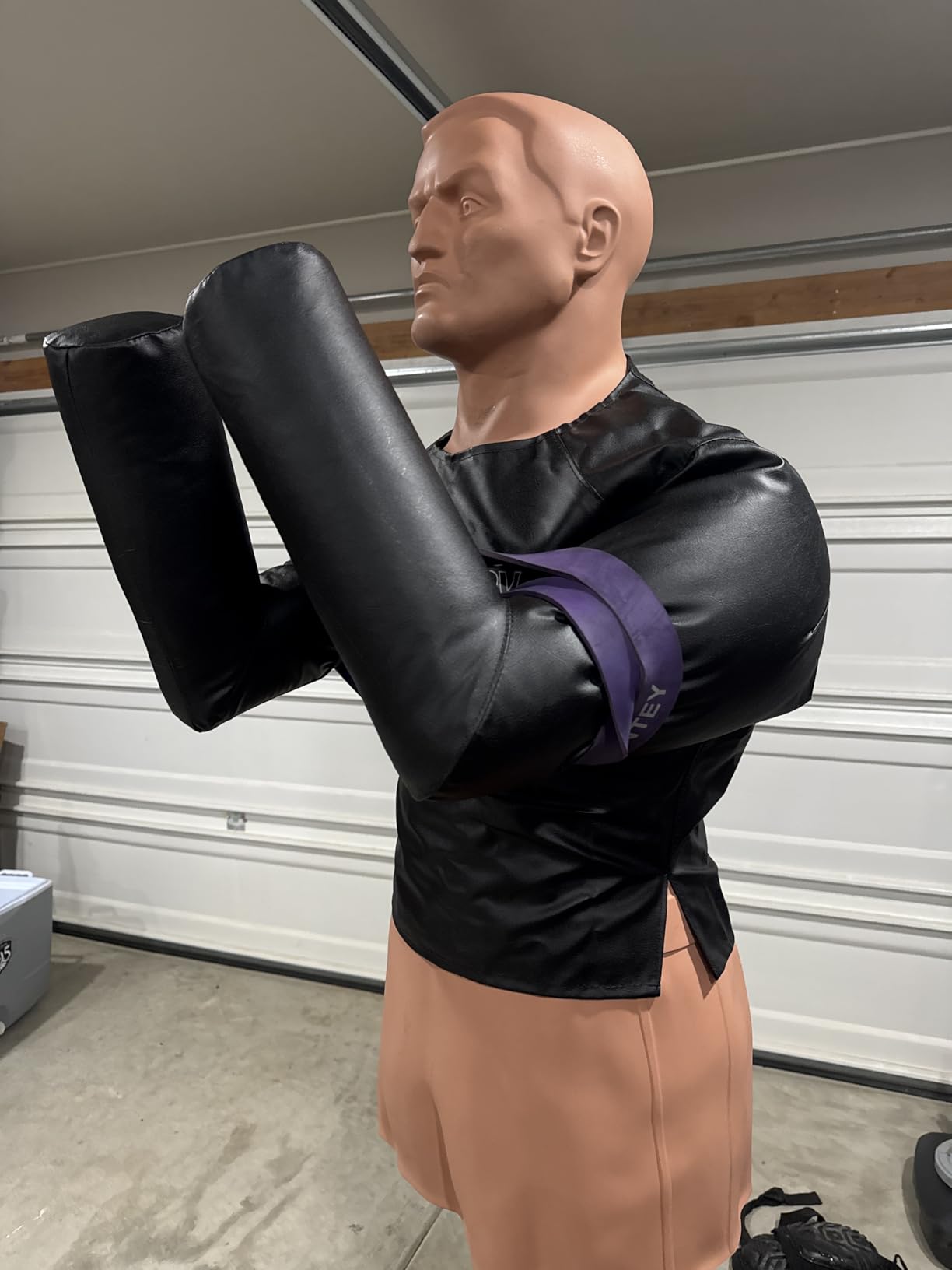 BOB XL Body Bag & Base Unit | Standing Punching Dummy | Boxing Training Equipment | Punching Bag Stand Adult | Freestanding Kickboxing and MMA Trainer | Head & Torso Mannequin customer photo 2