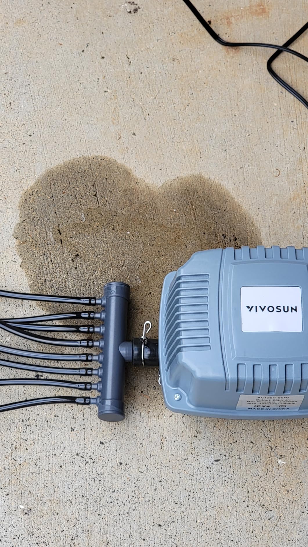 VIVOSUN DWC Hydroponics Grow System with Top Drip Kit 4 Buckets | 5-Gallon Deep Water Culture, Recirculating Drip Garden System with Multi-Purpose Air Hose, Air Pump, and Air Stone customer photo 2