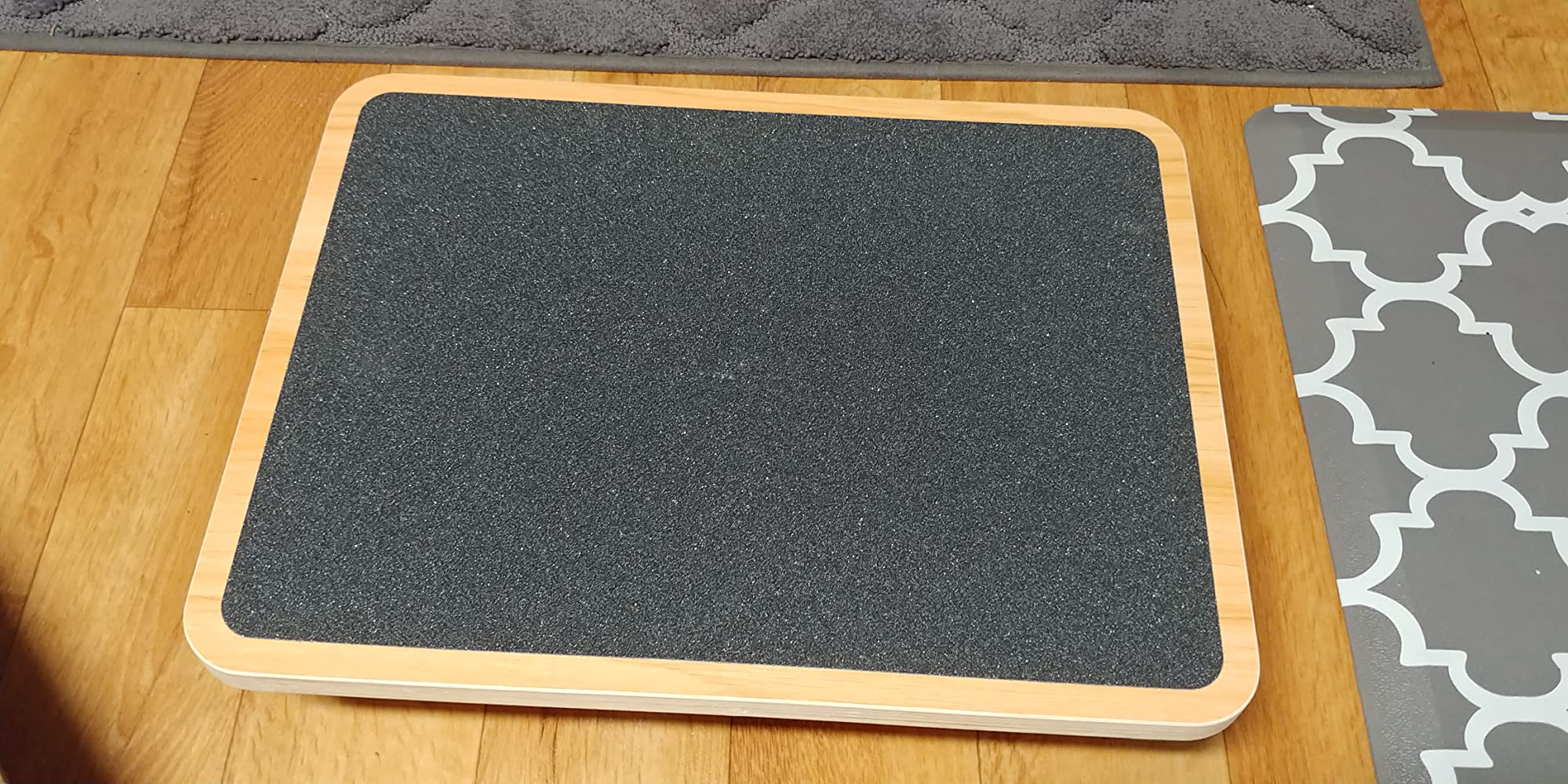 StrongTek Wooden Balance Board with 2 Difficulty Options, Basic Rocker and Advanced 360 Degree Wobble Board, Non-Slip Balance Trainer for Core Stability, Ankle Rehab, Physical Therapy and Fitness customer photo 2