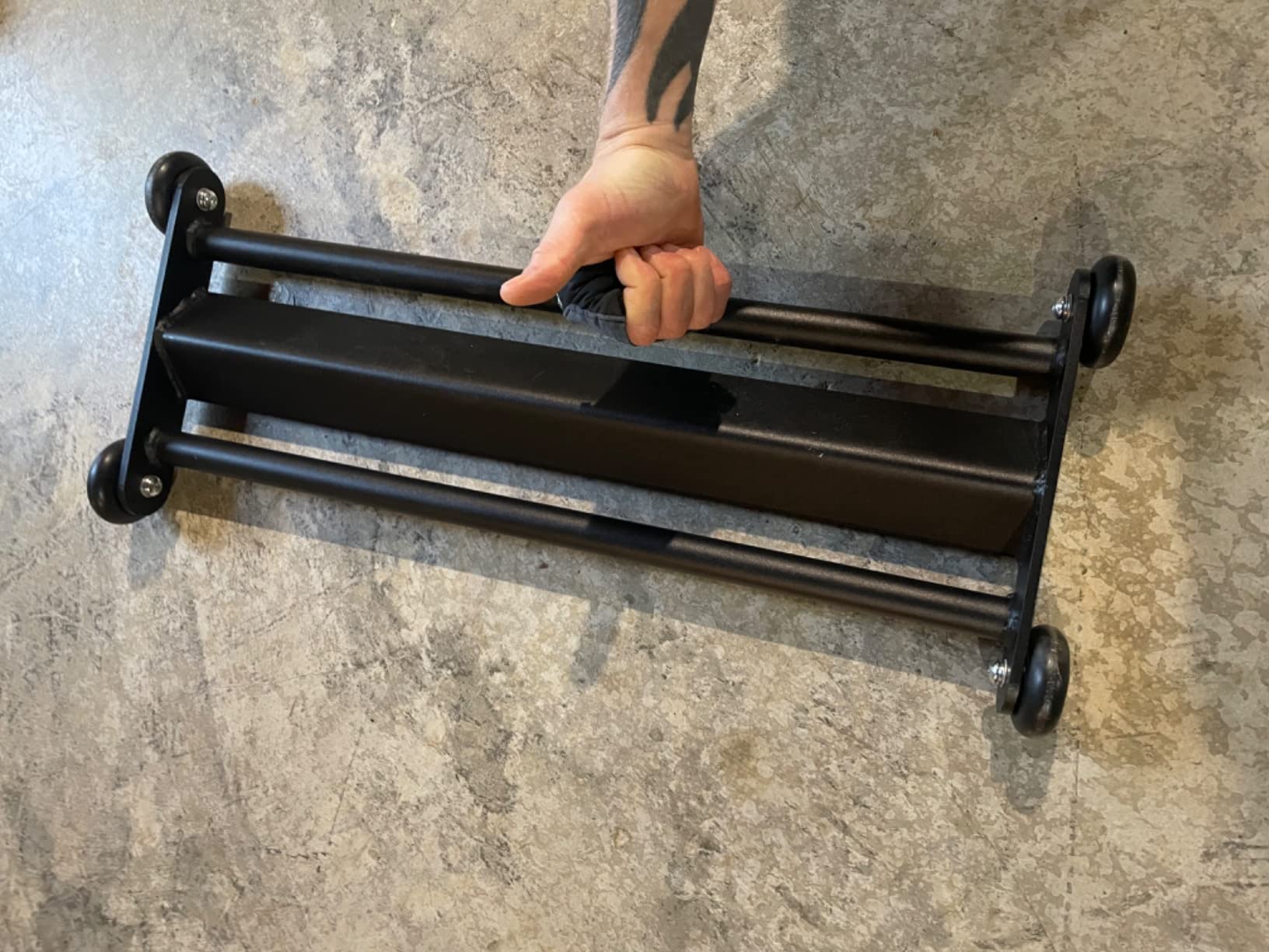 Glute Ham Glider [Bells of Steel] Home Gym Multi-Function Ab Glute Machine, Heavy Duty Ab Glider Machine for Hamstring Curl, Abdominal and Leg Workouts customer photo 1
