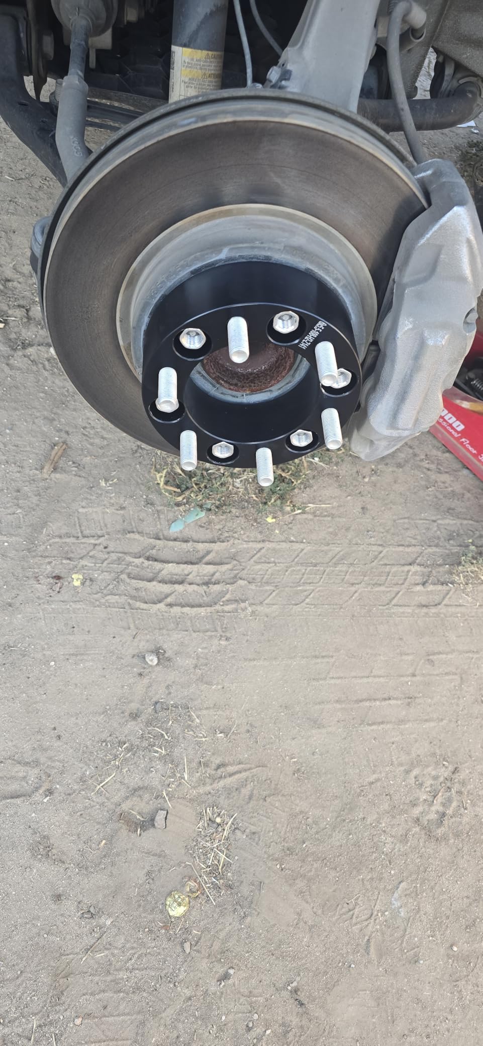 dynofit 2in 6x5.5 Wheel Spacers for 1999-2026 Silverado Siera1500 Yukon | 2019-2026 Ram 1500, Forged Aluminum Spacers Set Kit Compatible with Chevrolet GMC Cadillac M14x1.5 Stud 108mm Center Bore customer photo 1
