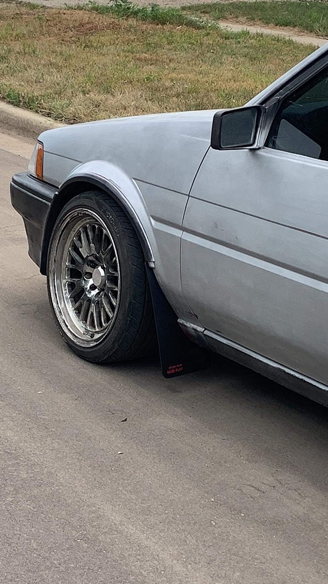 A-Premium Universal Mud Flaps for Most Cars Trucks SUVs, 4 Pack Front Rear | Durable Splash Guards with Installation Hardware, Drilling Required Mudguards Protect Vehicle Paint Front and Rear customer photo 1