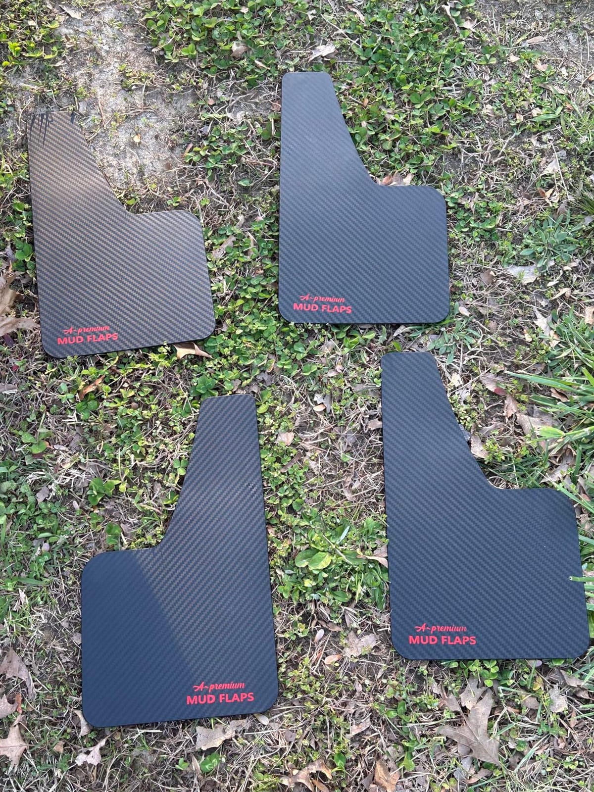 A-Premium Universal Mud Flaps for Most Cars Trucks SUVs, 4 Pack Front Rear | Durable Splash Guards with Installation Hardware, Drilling Required Mudguards Protect Vehicle Paint Front and Rear customer photo 2