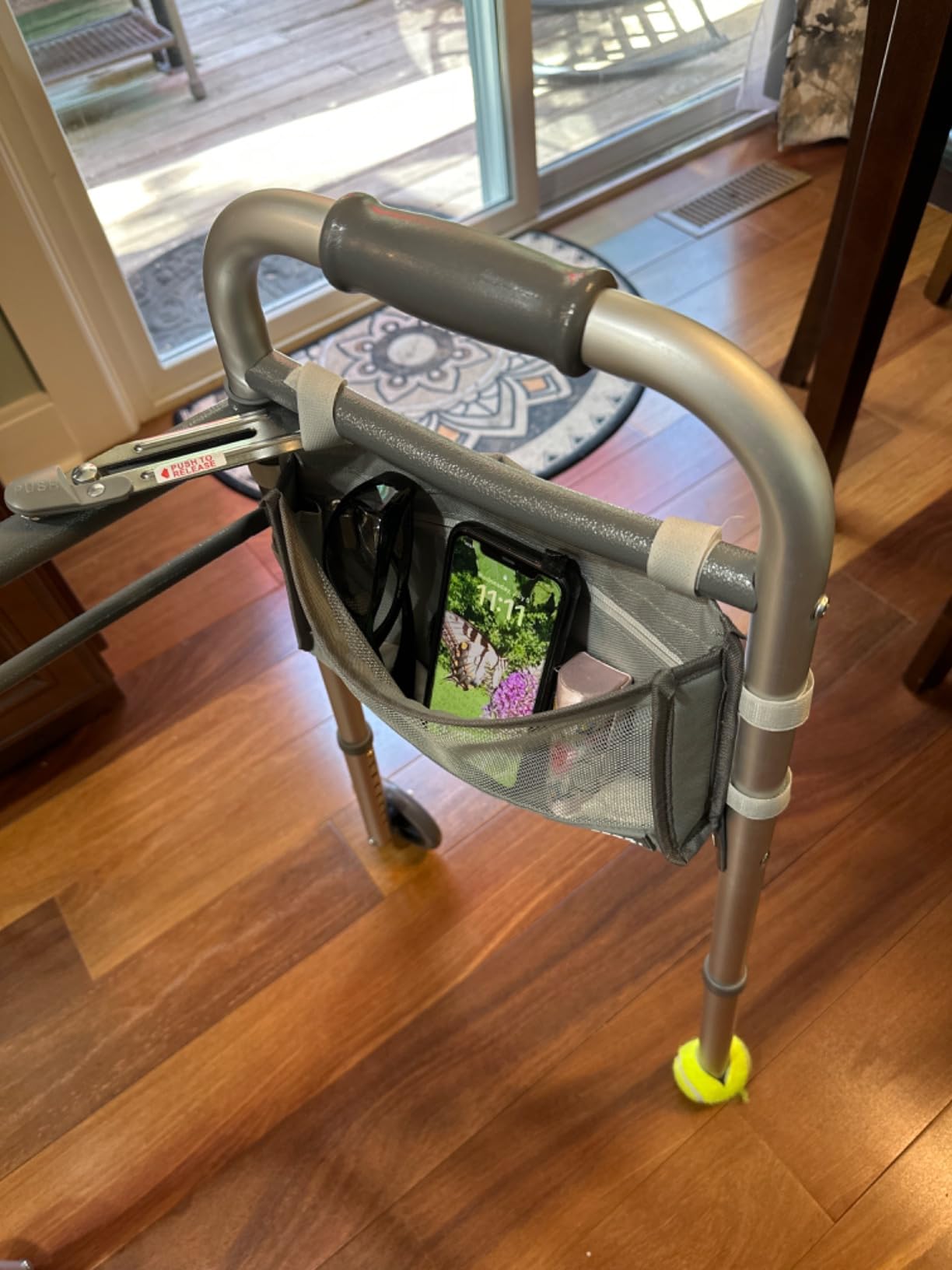 Lunderg Bed Assist Rail for Seniors with Motion Light & Non-Slip Grab Bar | Easy to Install Bed Rails for Elderly Adults Safety & Post-Surgery customer photo 1