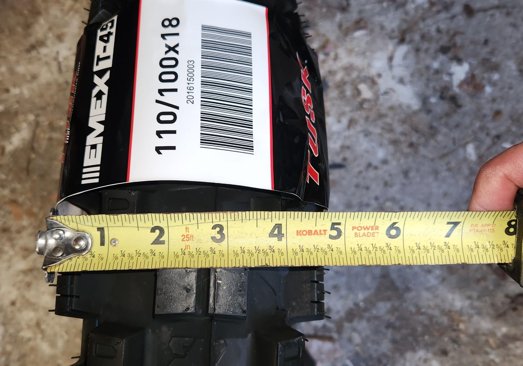 Tusk EMEX T-45 Intermediate/Hard Terrain Tire customer photo 1