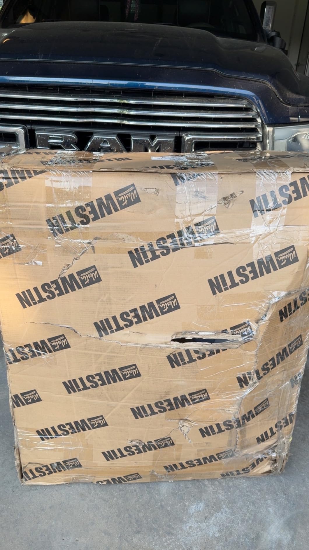Westin 57-23935 HDX 3-Piece Grille Guard fits 2015-2020 F150 (Excluding Platinum and 2017 and up Raptor)(with Front Camera) customer photo 2