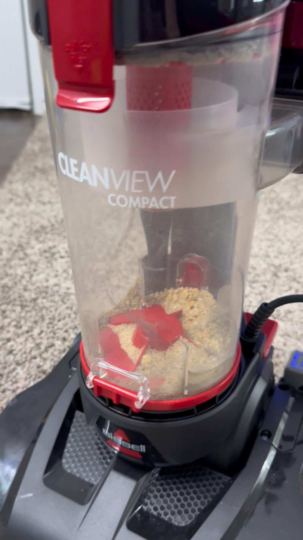 Bissell CleanView Compact, Powerful Suction & Extension Wand, 3508 | Lightweight for apartments & dorms; scatter-free technology; compact design customer photo 2