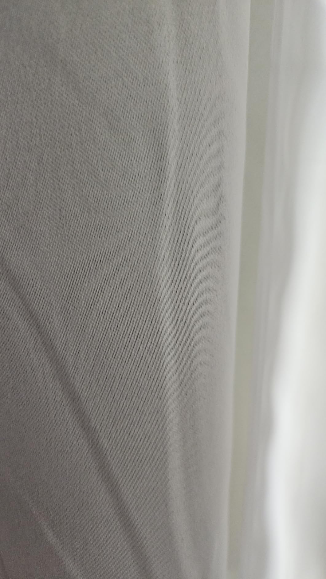 SimpleHome Cream 100% Blackout Curtains 84 Inch customer photo 2