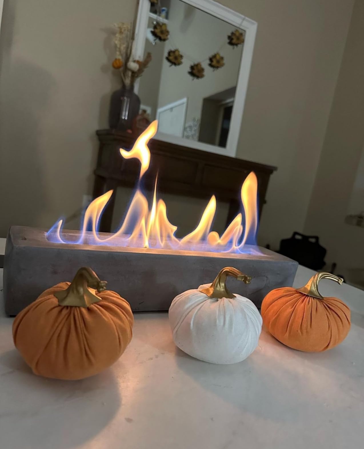 ROUNDFIRE Premium Tabletop Fireplace Fuel - 1 Liter Ethanol for Fire Pits and Table Top Fireplaces customer photo 2