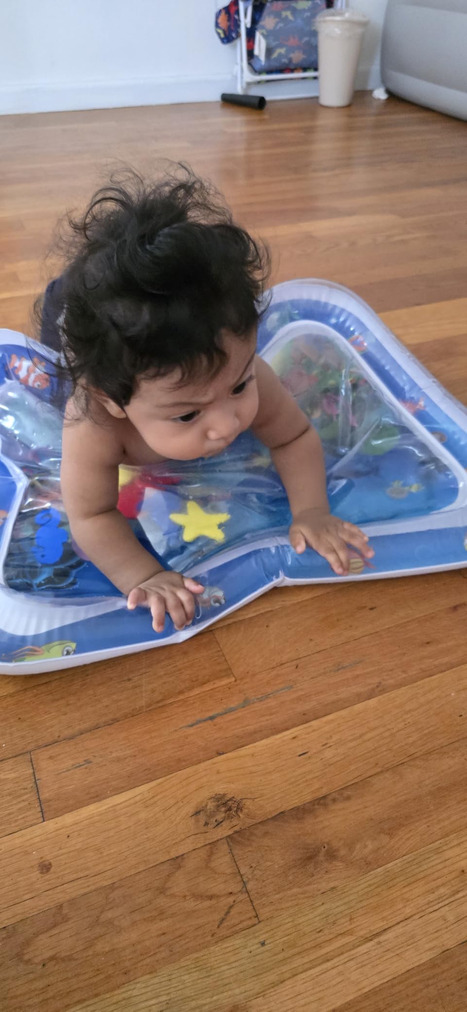 Infinno Tummy Time Mat Premium Baby Water Play Mat for Infants and Toddlers customer photo 2