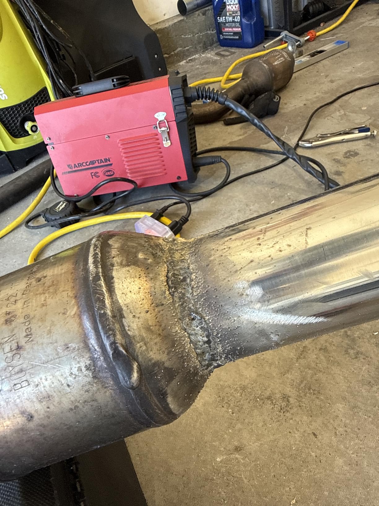 ARCCAPTAIN 130A Flux Core Welder MIG Welder 110V Gasless MIG Stick Lift TIG 3-in-1 customer photo 1