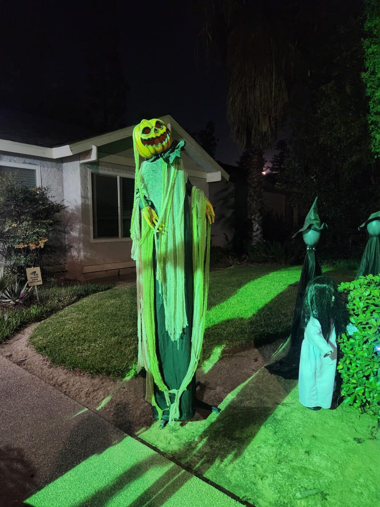 6 Ft Animated Halloween Root of Evil Prop customer photo 1