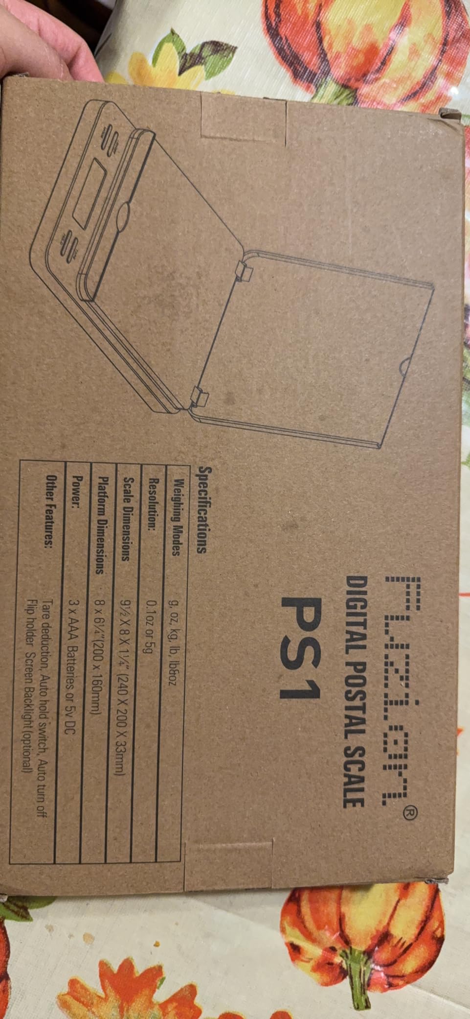 Fuzion Shipping Scale, Digital Postage Scale for Packages 86 lb/0.1oz with Hold and Tare, Postal Scale with Flip Holder, Package Scale for Small Business, Battery & AC Adapter, Rose Gold customer photo 2
