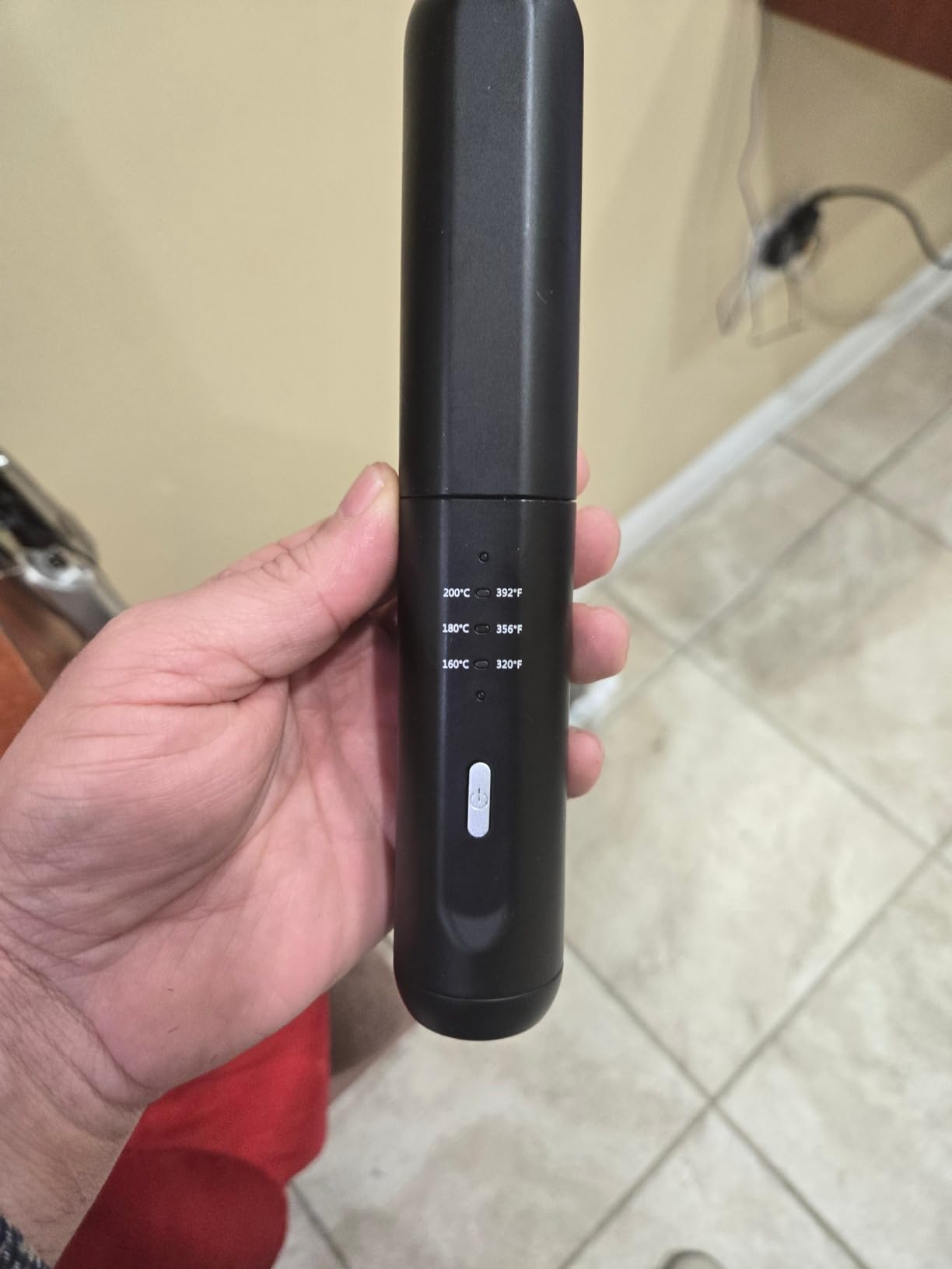Cordless Beard Straightener for Men, Heated Beard Brush For Travel & Home | Anti-Scald Design, Ionic-Tech, 3 Heat Settings, Rechargable for Travel, Portable Case customer photo 2