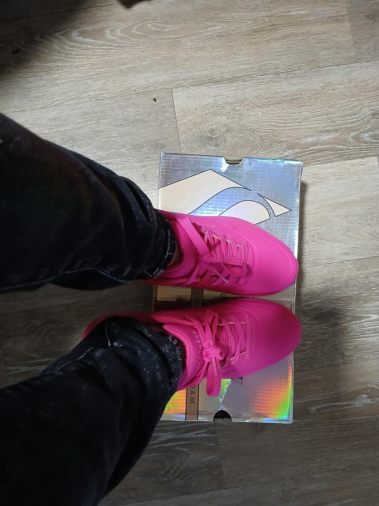 Skechers Women's Uno Night Shades Air-Cooled Sneakers customer photo 2