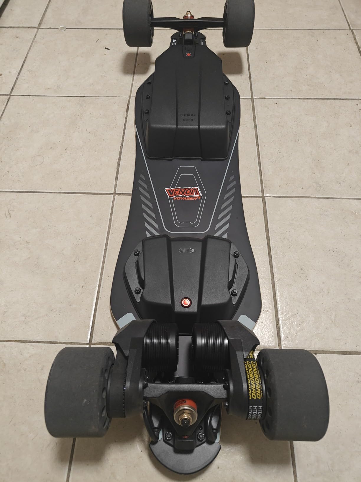 MEEPO Electric Longboard Skateboard with Remote for Adults, 34 MPH Top Speed, 30 Miles Long Range with 2800W*2 Gear Drive Motor, Bamboo & Fiberglass Deck, 330 LBS Max Load, Voyager X customer photo 4