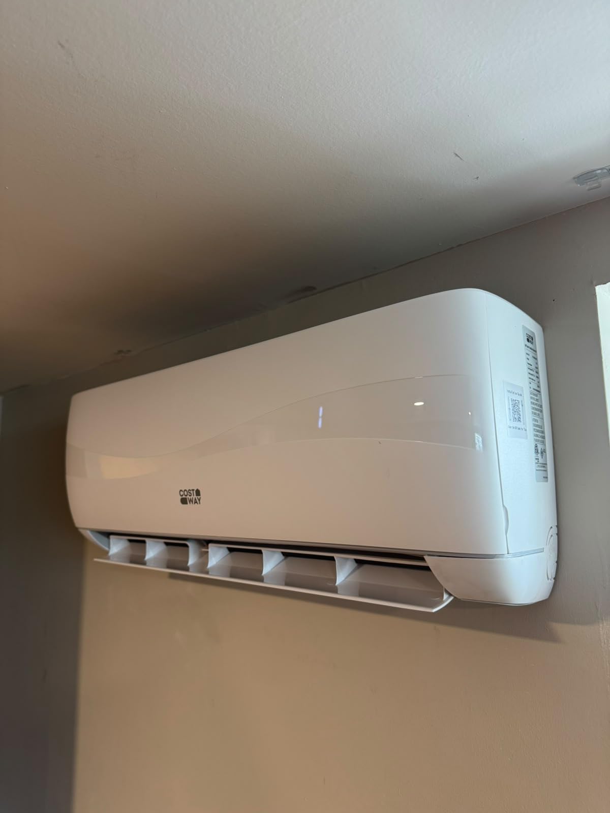 COSTWAY 12000BTU Mini Split Air Conditioner & Heater | 20 SEER2 115V Wall-Mounted Ductless AC Cools up to 750 Sq. Ft, Energy Efficient Inverter AC with Heat Pump customer photo 2