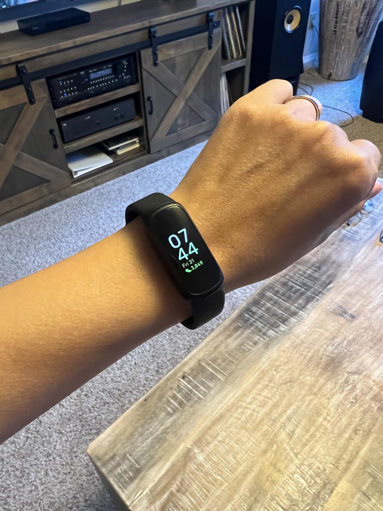 Google Fitbit Inspire 3 - Lilac Bliss/Black - Small and Large Bands | Stress management, sleep tracking, 24/7 heart rate, 3-month Google Health Premium membership included, small and large bands customer photo 1