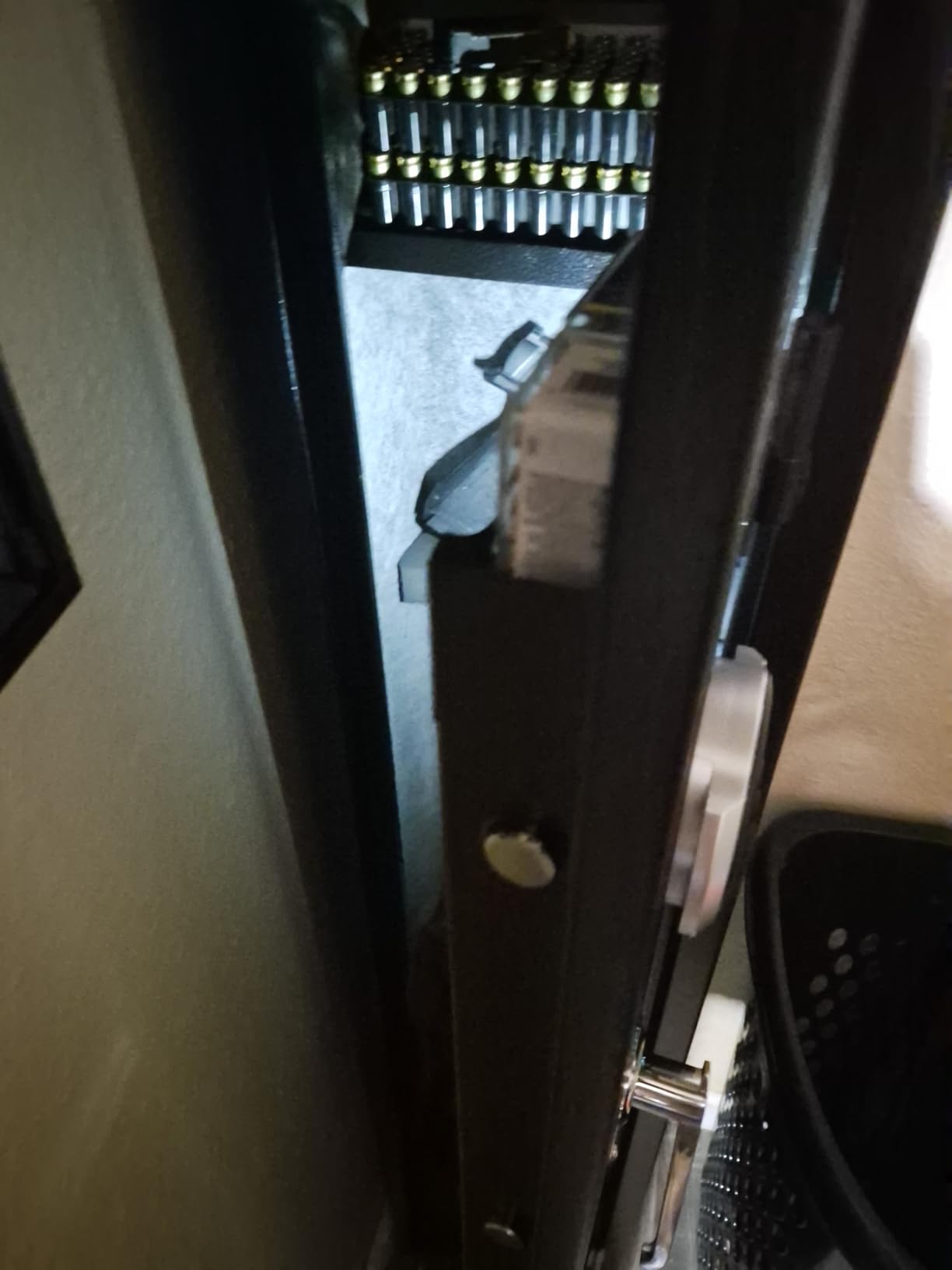 KAER 2-3 Long Gun Safe for Rifles and Pistols,Assembled Rifle Safe for Home | Gun Cabinet for Shotguns, Quick Access, Digital Lock, Removable Rifle Rack, Adjustable Shelves, Sensor Light, Alarm System customer photo 2