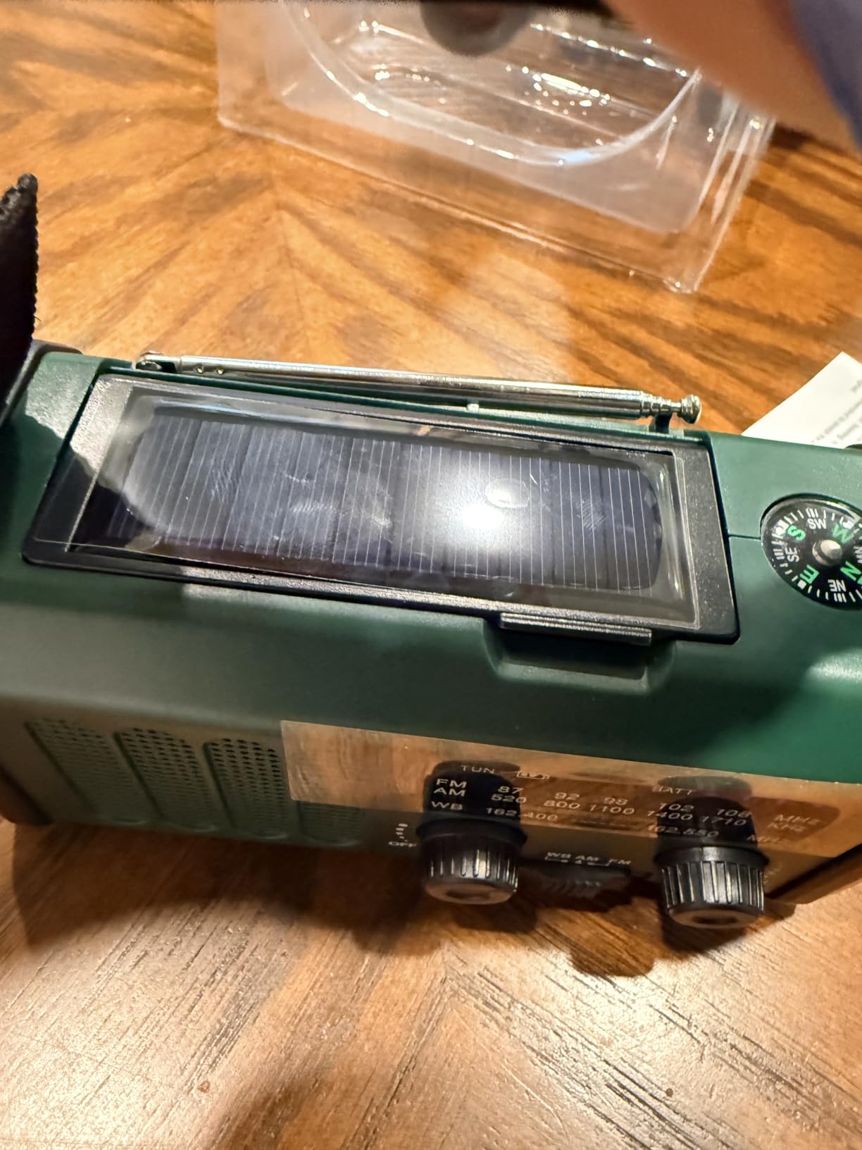 Leaton Hand Crank Emergency Radio, NOAA Weather Radio AM/FM,10000mAh | Solar Power Bank,Rechargeable Battery Powered, USB-C Charger, Flashlight, SOS Alarm, for Camping Survival Emergencies customer photo 1
