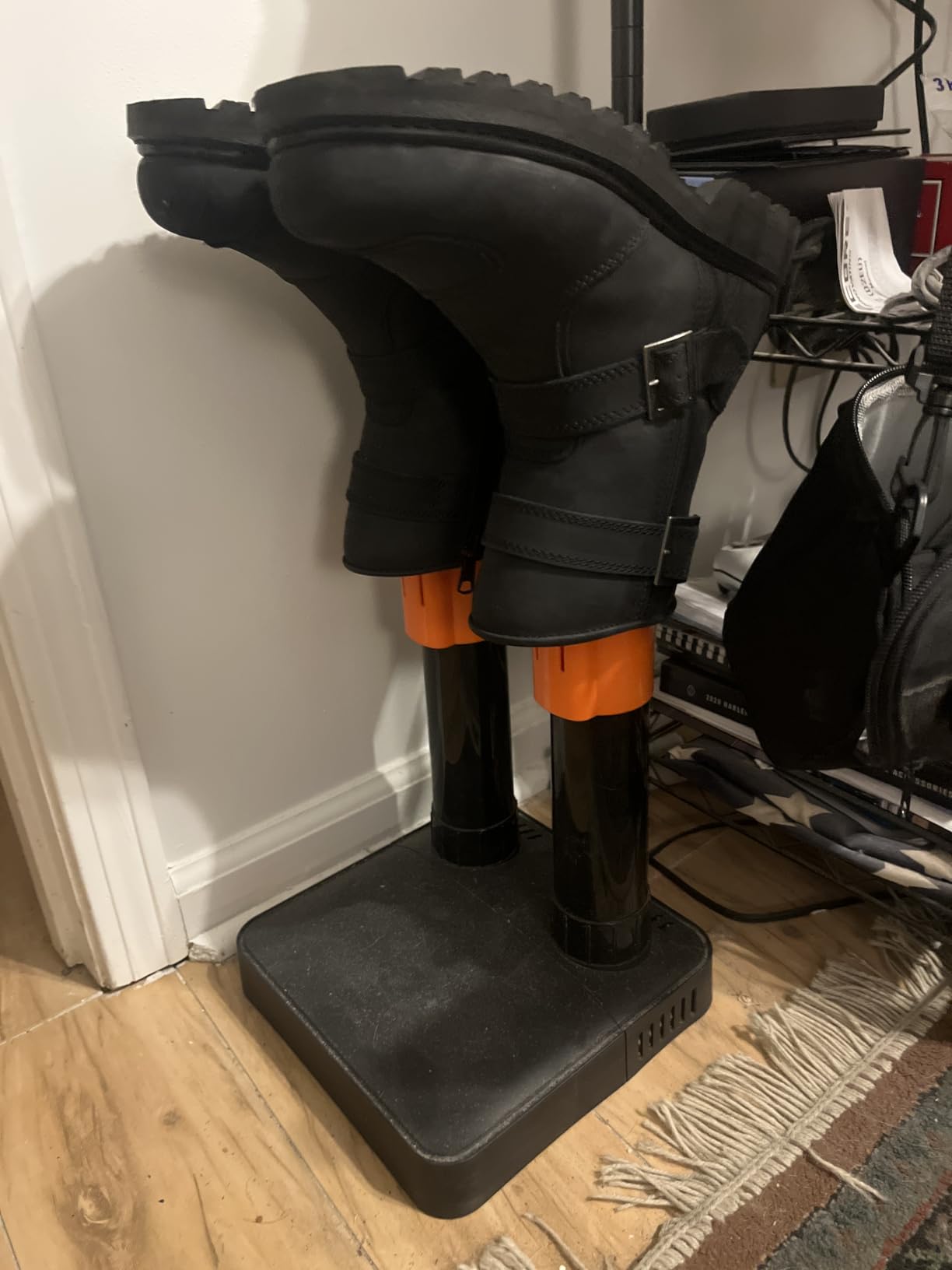 ILM Leather Motorcycle Boots with Side Zipper M1005 customer photo 2