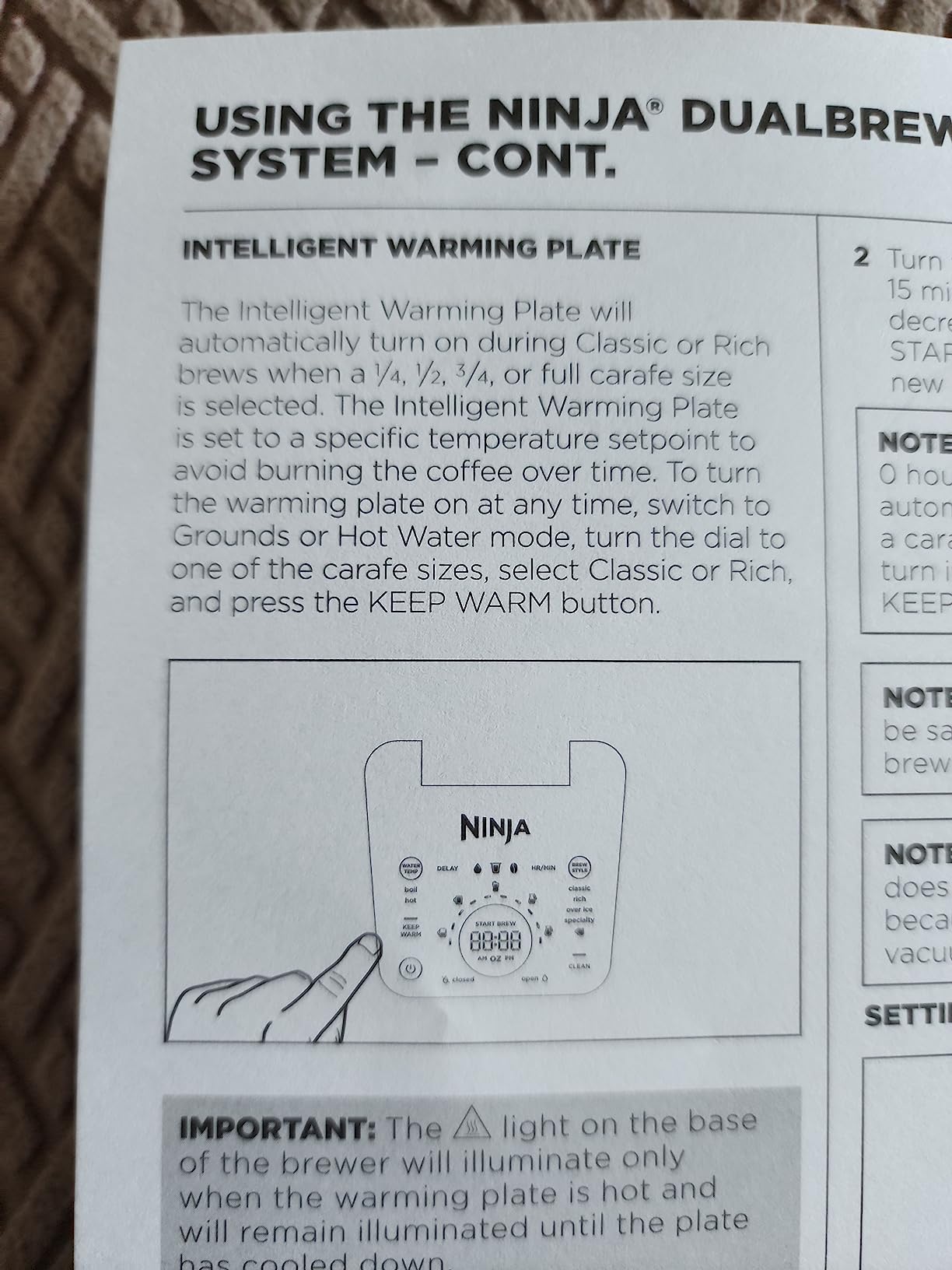 Ninja Specialty Drip Coffee Maker, DualBrew Pro, Black CFP307 customer photo 2