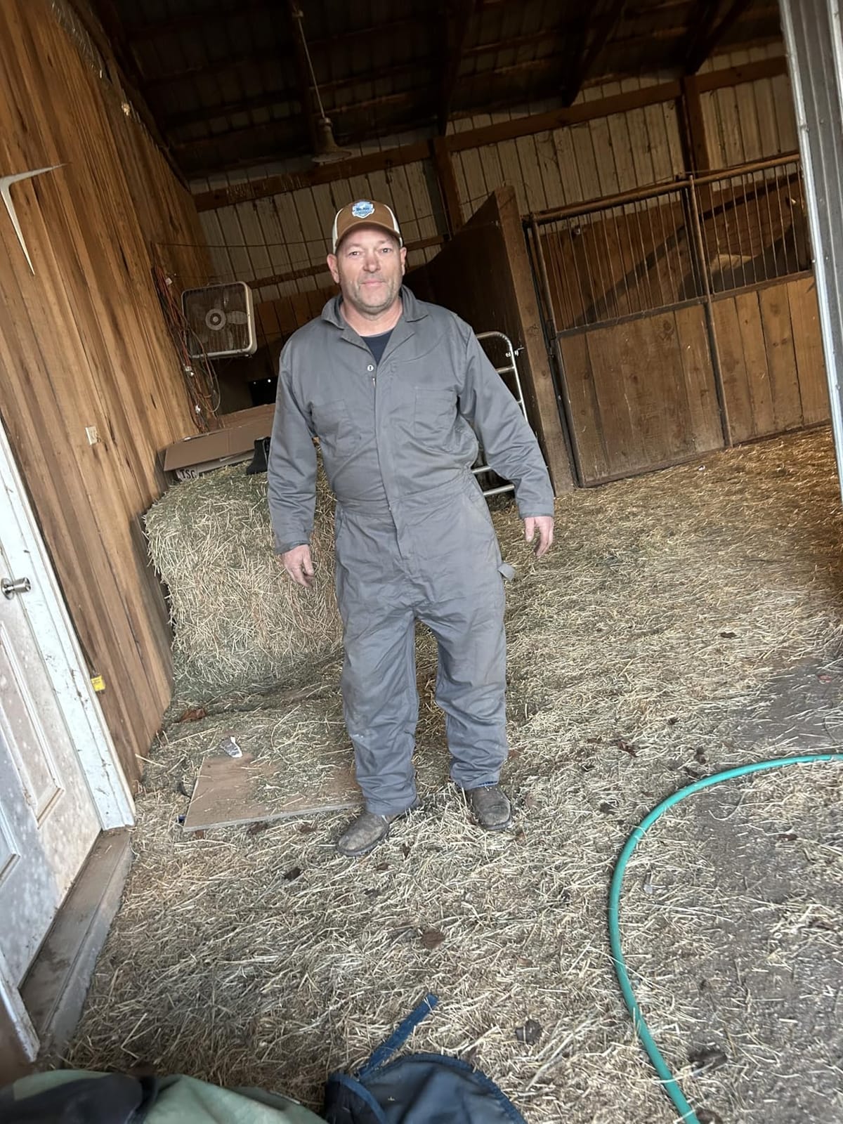 Durable Cotton Blend Coveralls for Men Relaxed Fit Work Mechanic Jumpsuit | Utility Coveralls for Men Heavy-Duty Work Jumpsuit customer photo 1