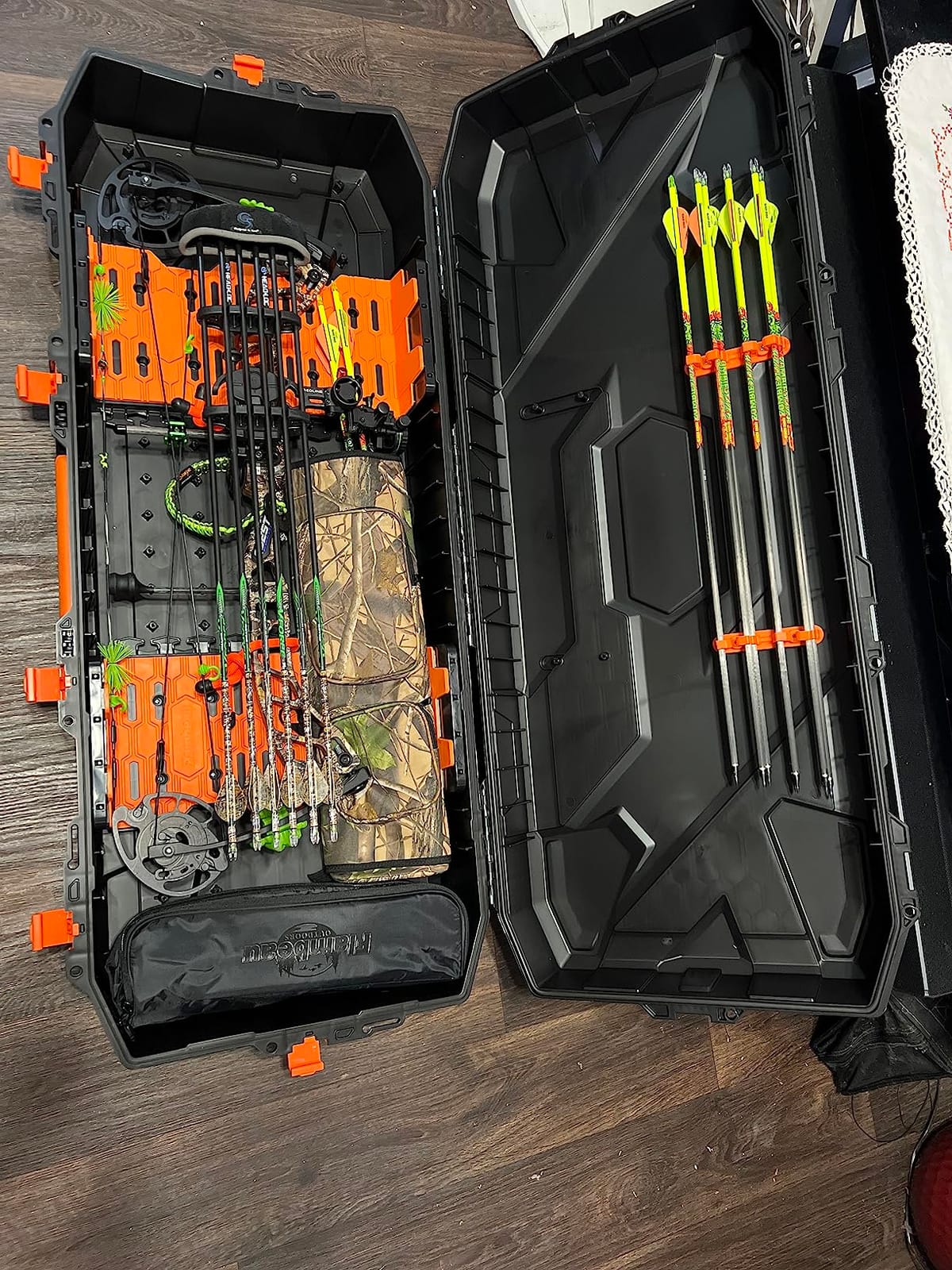 Flambeau Outdoors Formula Bow Case - A.B.S. Foamless Bow Security System, Fits 43