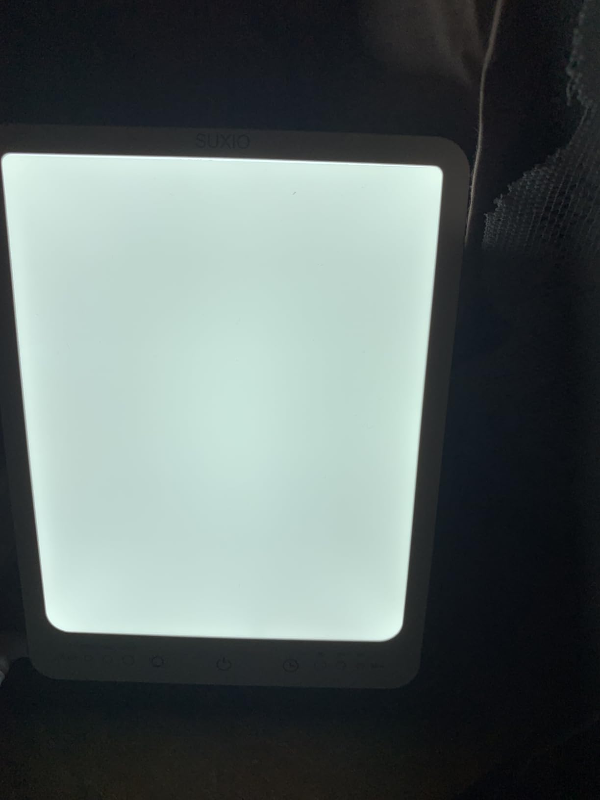 SUXIO Light Therapy Lamp - 10000 Lux Therapy Lights, 3 Timing & Mode Happy Lamp, Touch Control Daylight Lamp with Memory Function, Portable Light Therapy Box for Home/Office Use As Lift Mood customer photo 2