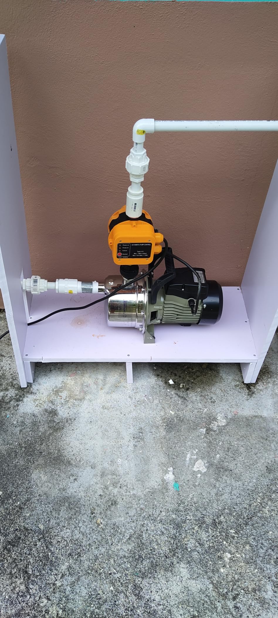 TDRSUPER 3/4 HP Shallow Well Pump with Smart Controller, 1056GPH, 110V, Stainless Steel Irrigation pump, Automatic Water Pressure Booster Pump for Home, Garden, Lawn, Sprinkler customer photo 1