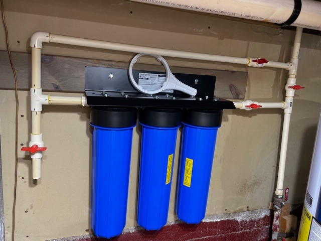 iSpring Whole House Water Filter System w/Auto-Flushing Spin Down Sediment Filter, Water Descaler, GAC+KDF, and Carbon Block Filter, WGB32B-KDS+WSP50ARB | Reduces Scale, Lead, Chlorine, Mercury, Sediments, H2S, 1