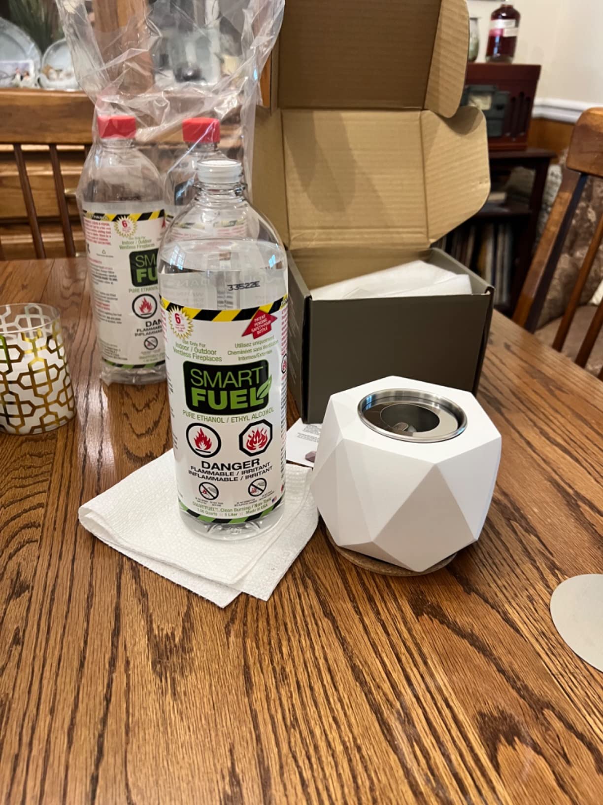 Smart Fuel Bioethanol Fuel for Fireplaces and Stoves - 1 Liter customer photo 2