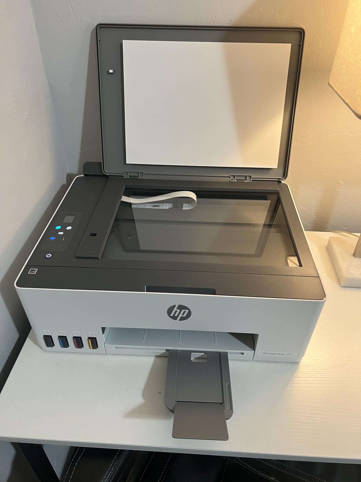 HP Smart Tank 5101 Wireless All-in-One Refillable Printer, Scanner, Copier with 2 Years of Ink Included, Wireless (2.4ghz only) Printer-for-Home use (1F3Y0A) customer photo 2