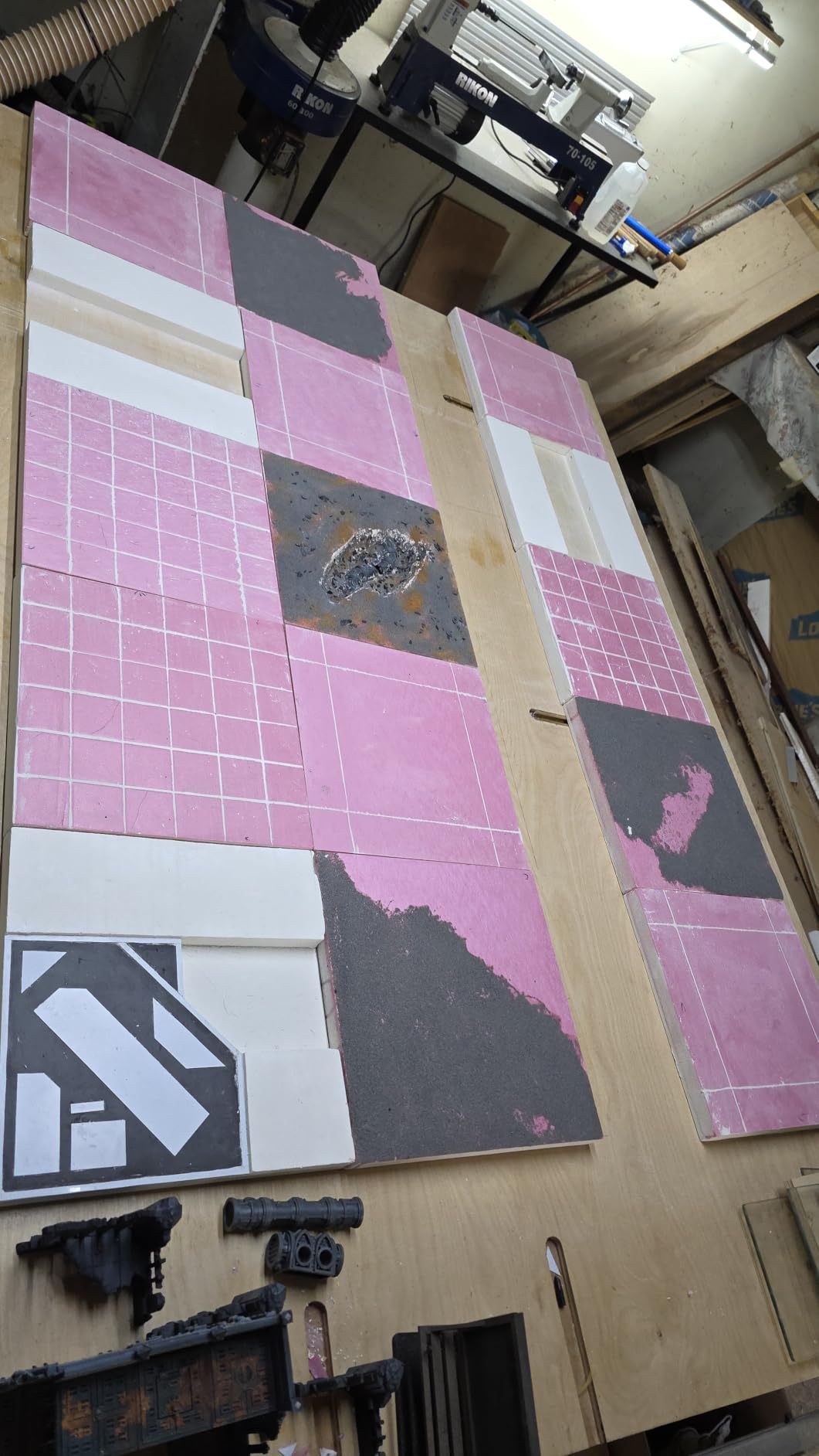 Fabbay 8 Pieces Polystyrene Foam Board 1x1 ft, 0.79 inch Thick - XPS Foam Rectangles for Projects and Insulation customer photo 2