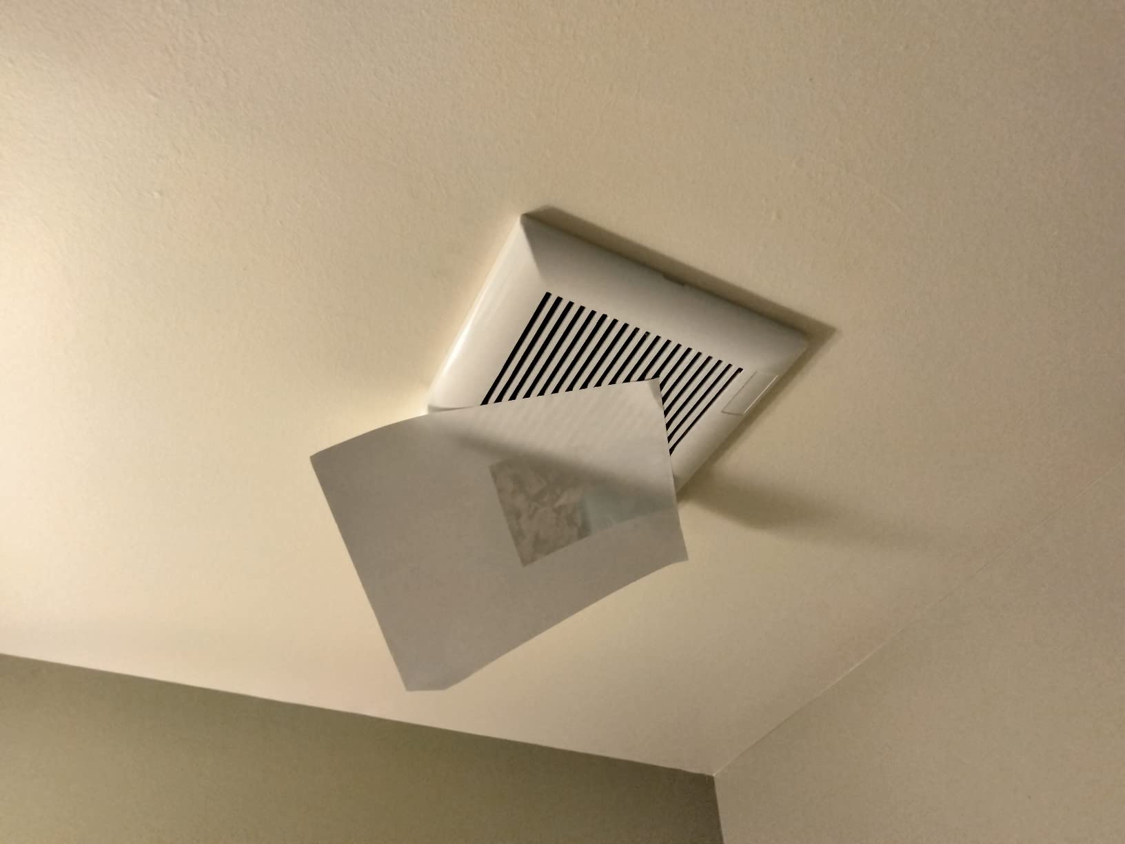JOEAONZ Bathroom Exhaust Fan 110 CFM 1.0 Sones Ultra-Quiet with Metal Housing, Ceiling Mount Ventilation Fan Large Air-flow Capacity, Energy-Saving Household Bath Vent Extractor, White Plastic Grille customer photo 2