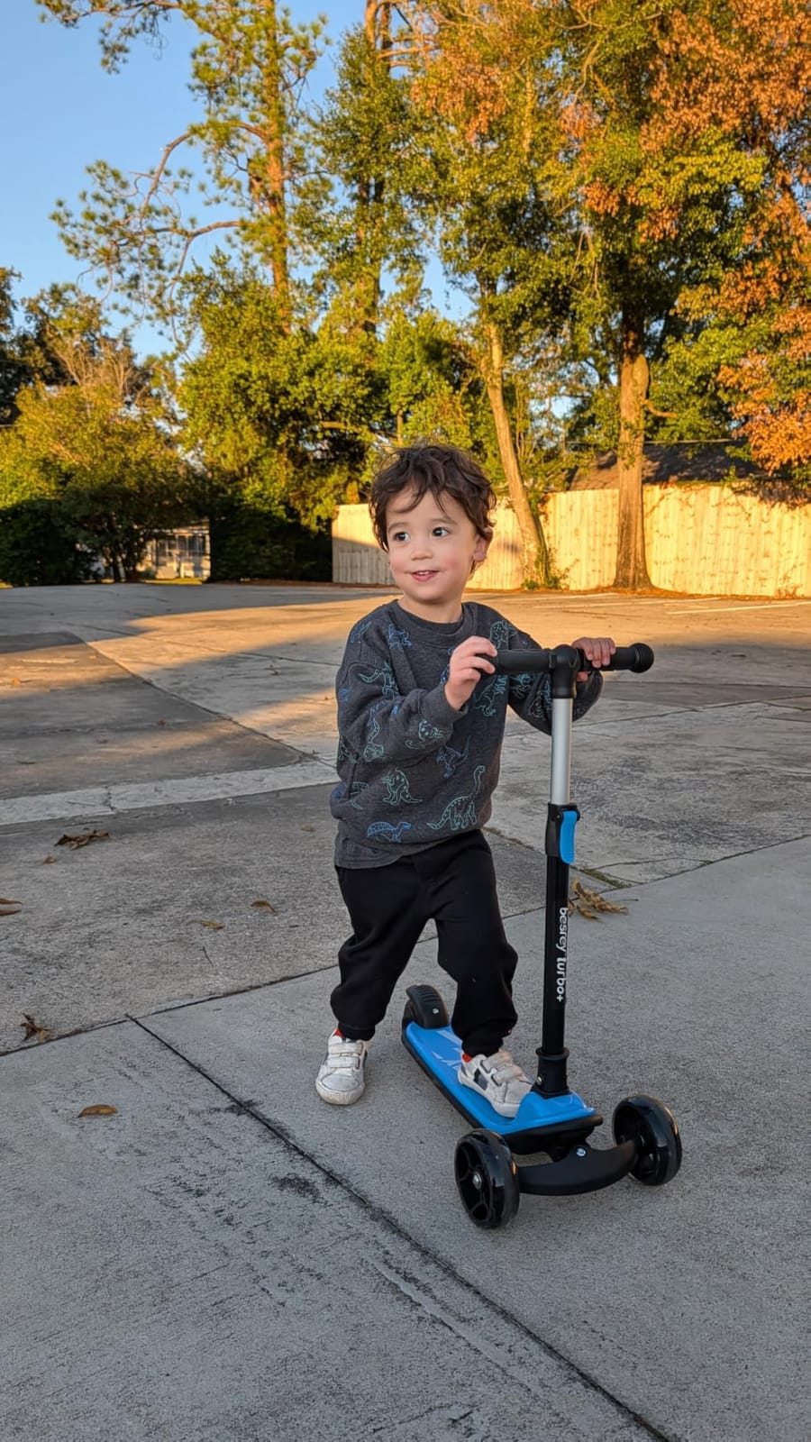 besrey 3 Wheel Scooter for Kids Ages 3-10 with 4 Adjustable Height | LED Light Wheels, Foldable Toddler Scooter, Extra Deck, Lean-to-Steer Design, Sturdy and Safe customer photo 2