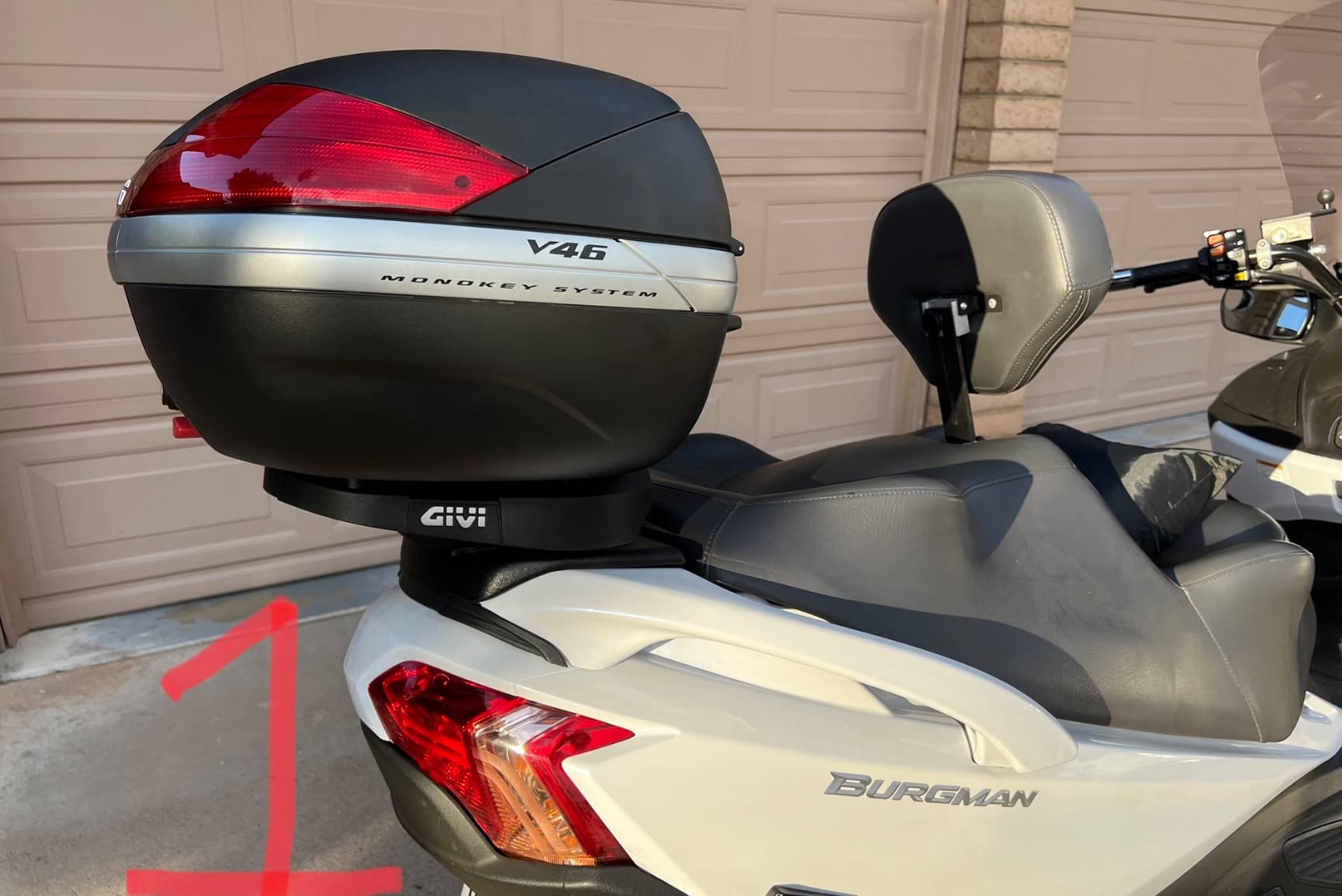 Universal Motorcycle Cover Waterproof Outdoor Storage All Weather Rain Snow Sun Winter All Season Durable with Lockholes & Night Reflective Black Oxford 108