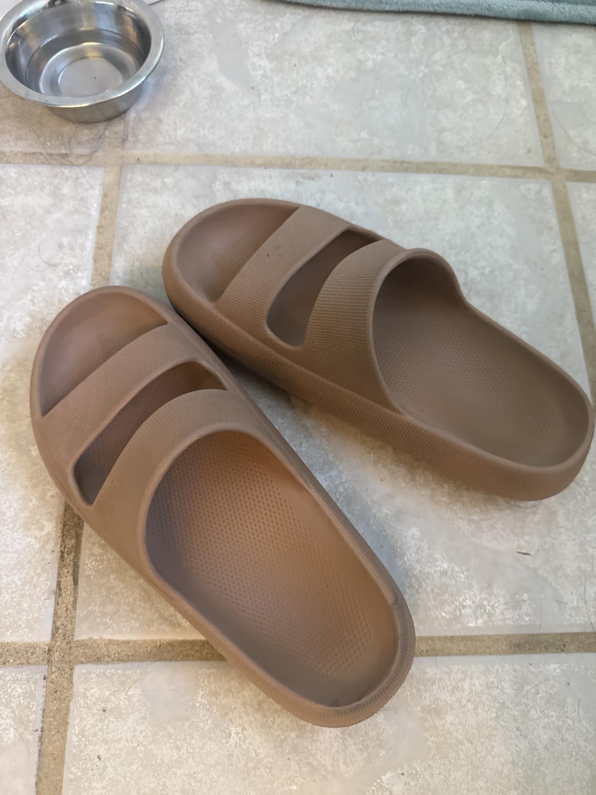 shevalues Orthopedic Slide Sandals for Women Arch Support Plantar Fasciitis customer photo 2