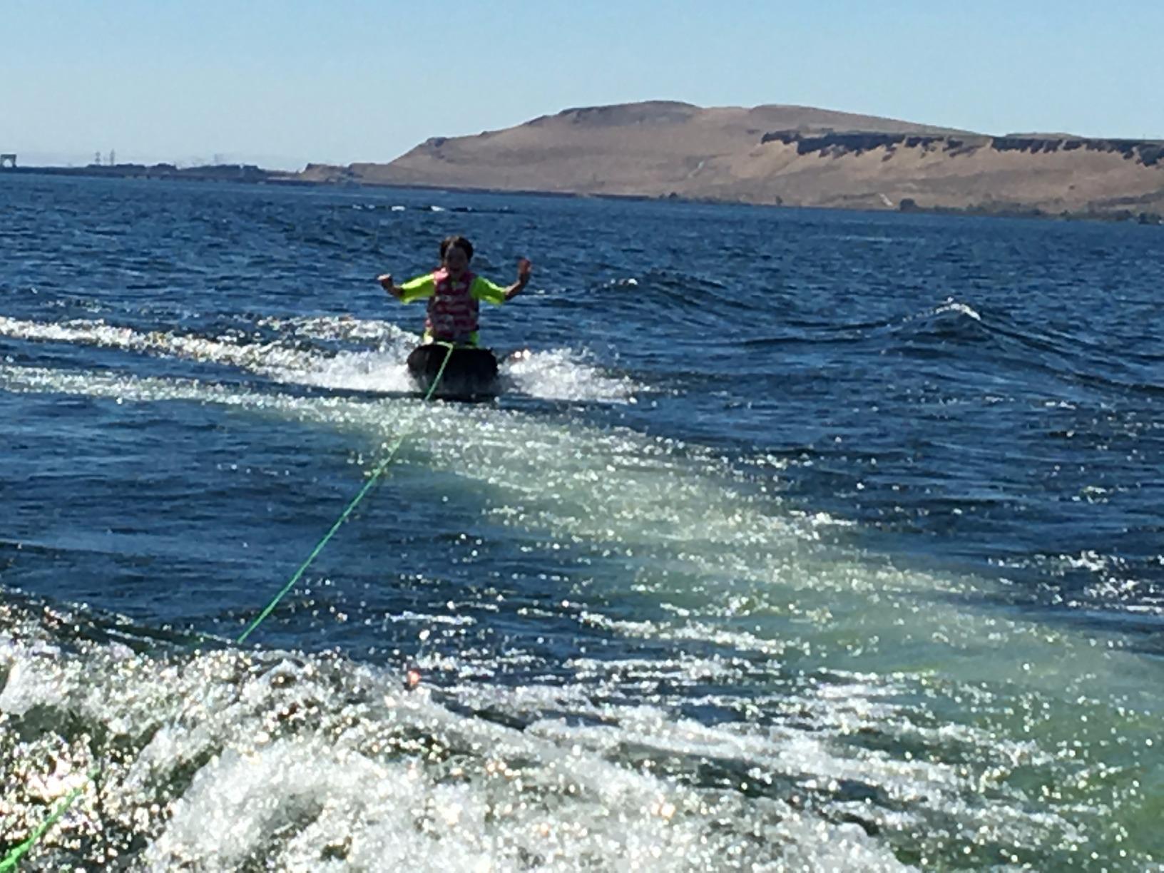 O'Brien Radica Towable Kneeboard for Watersports, Blue customer photo 1