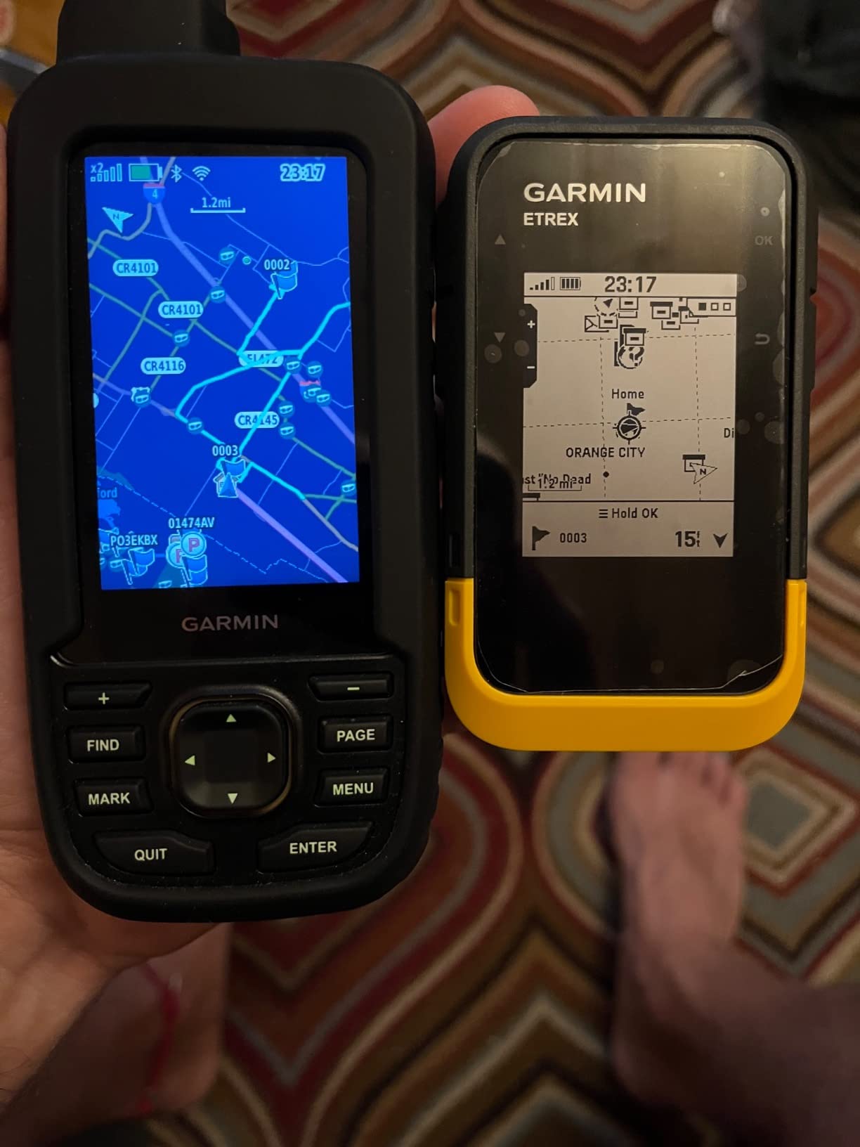 Garmin eTrex SE, GPS Handheld Navigator | Wireless Connectivity, Multi-GNSS Support, Sunlight Readable Screen customer photo 1