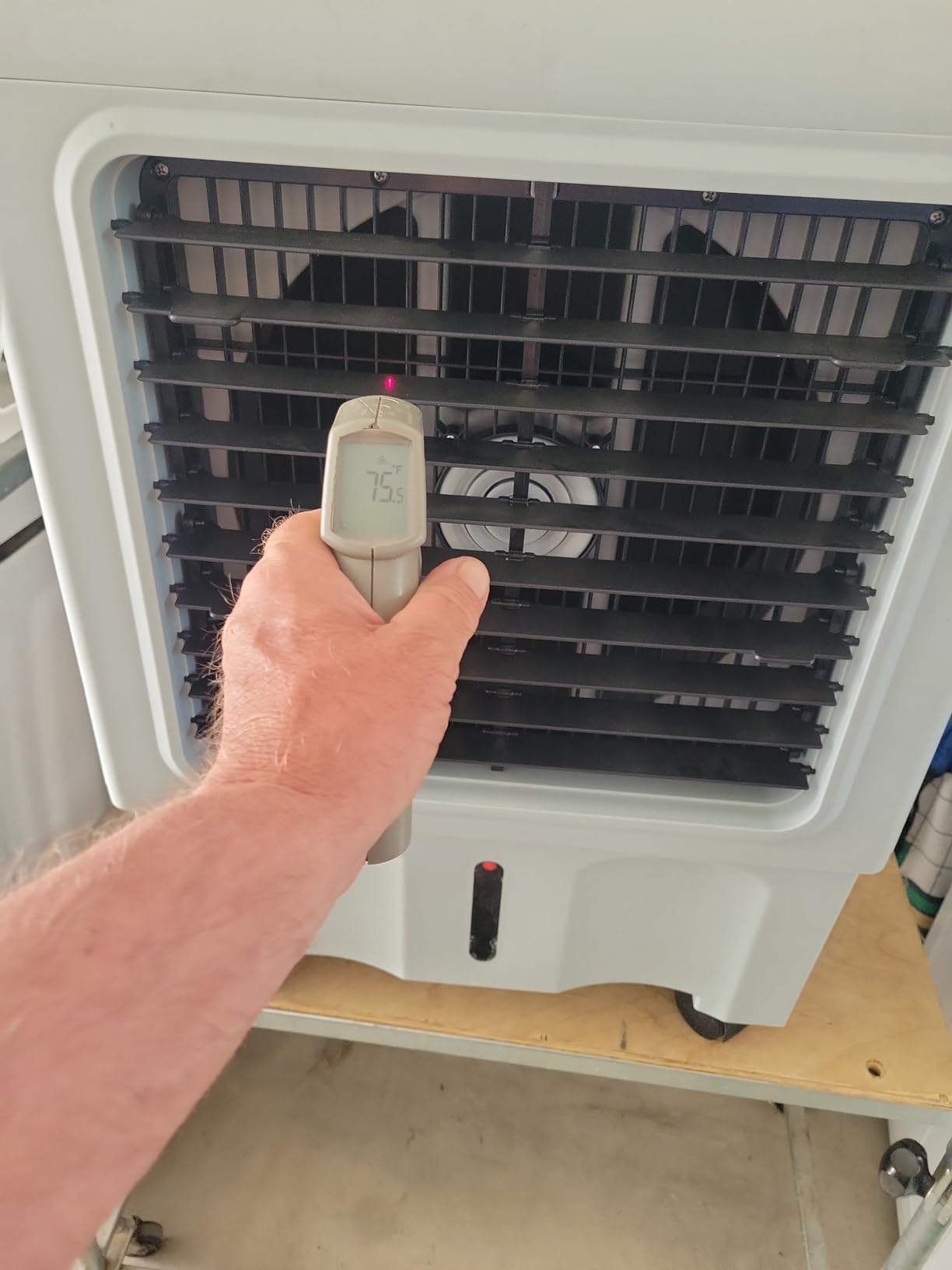 Dial 3-Speed Portable Evaporative Cooler - Up to 500 sqft, 1300 CFM - PEC-A-1300-1M customer photo 2