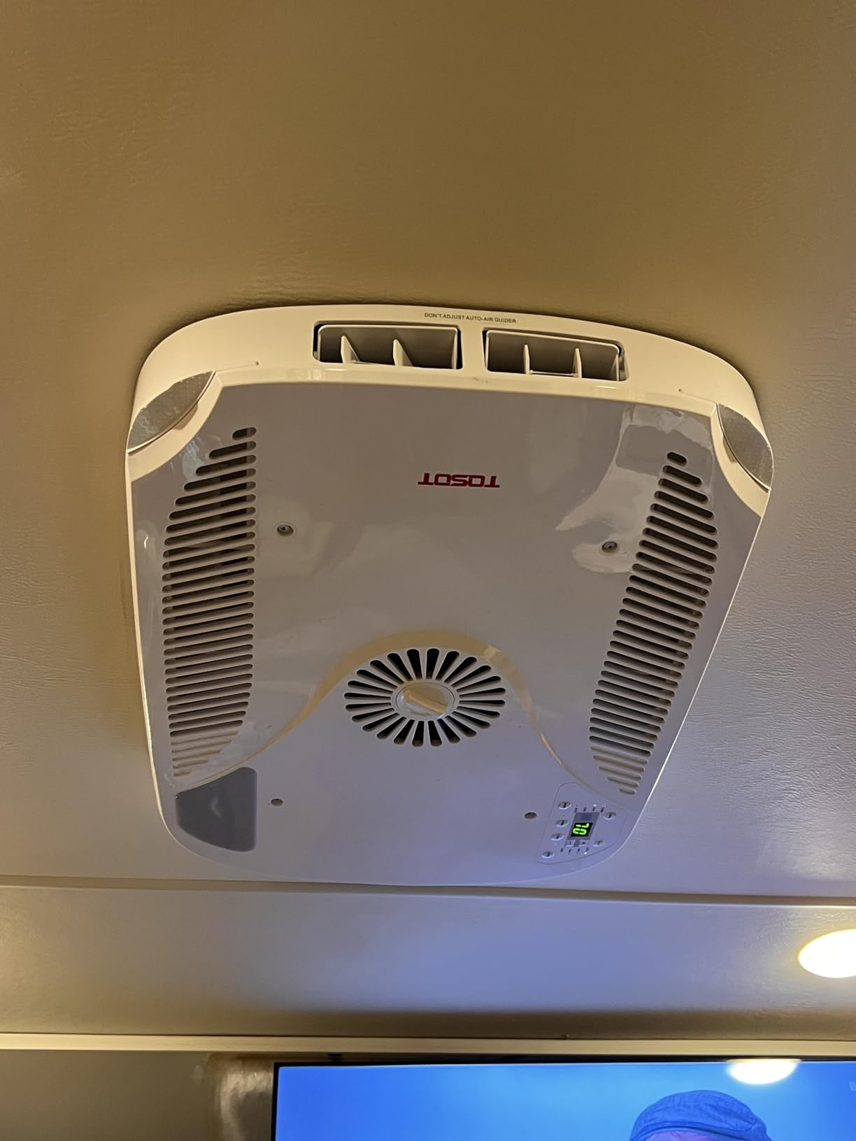 TOSOT 16000 BTU RV Air Conditioner, 43dB Ultra Quiet, White | RV Rooftop AC With Heat Pump Heating and Cooling, Non-Ducted, Wifi and Remote Control, for Campers, Trailers, Food Truck customer photo 1