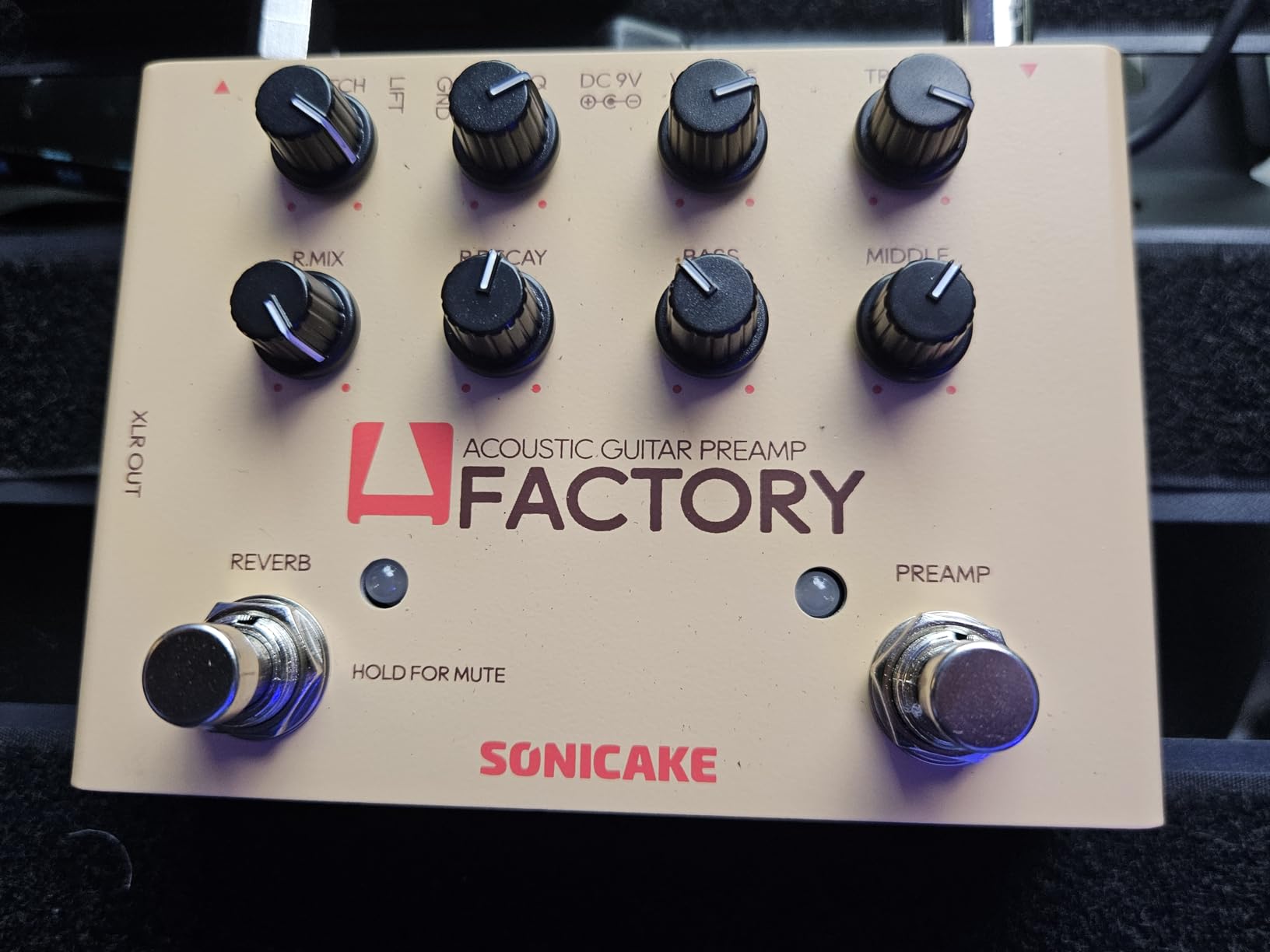 SONICAKE Delay Reverb 2 in 1 Guitar Effects Pedal Digital Levitate customer photo 2