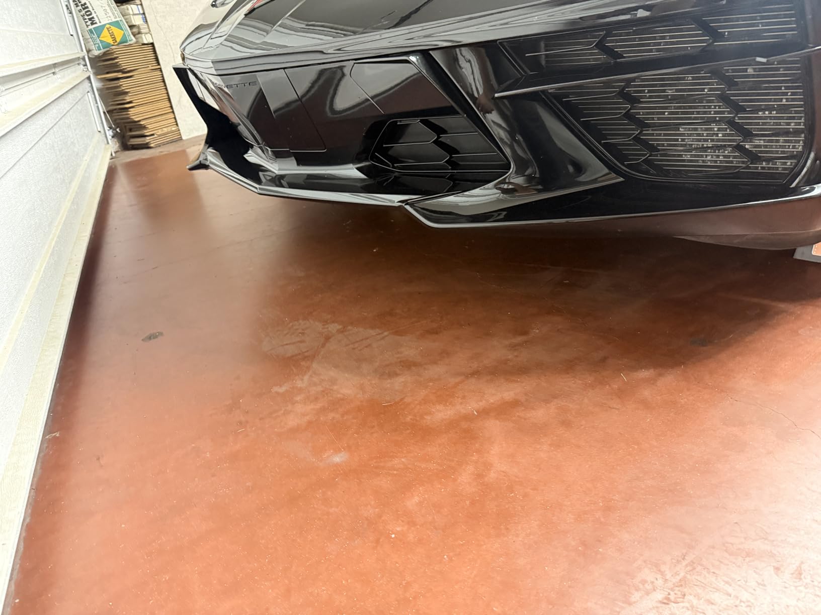 Low Profile Car Service Ramp with Anti-Slip Blocks, Oil Changes & Maintenance, 2-1/2