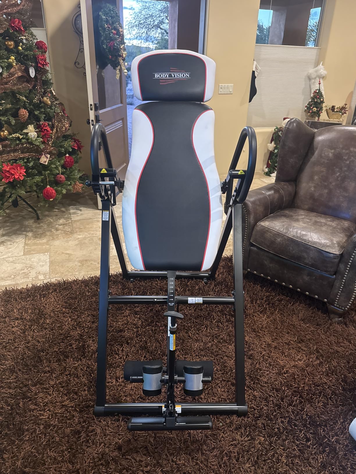 Body Vision IT 9695-W Deluxe Heavy Duty Therapeutic Inversion Table customer photo 1