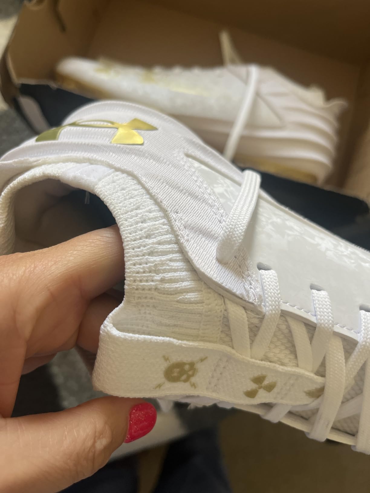 Under Armour Blur Smoke Suede 2.0 MC Football Cleats customer photo 2