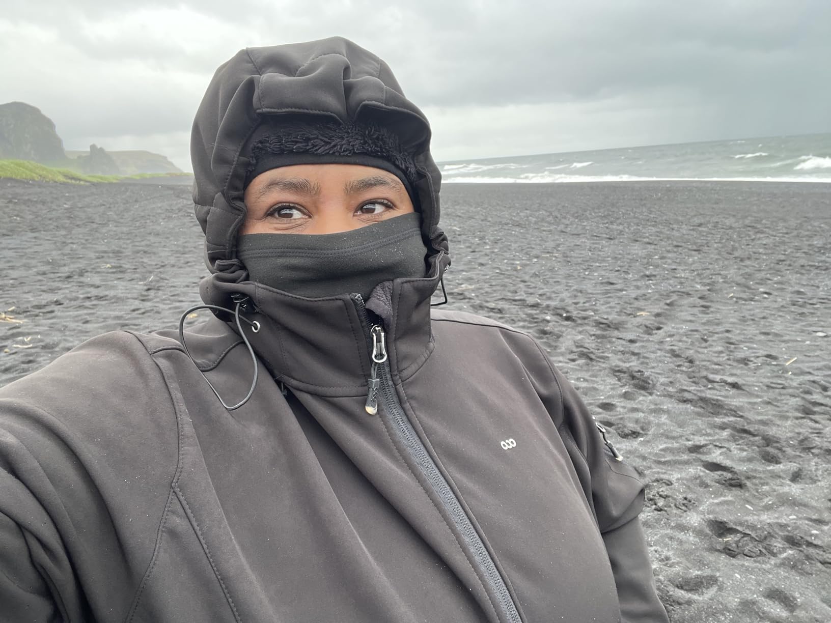 33,000ft Women's Softshell Jacket Waterproof Hooded Fleece Lined Rain Coat customer photo 2