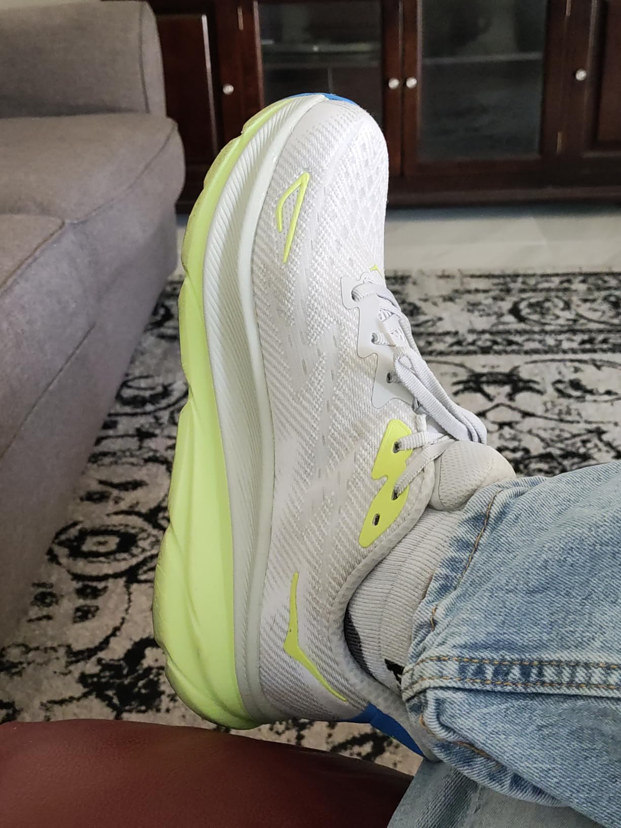 Hoka One One Men's Clifton 9 Running Shoes customer photo 2