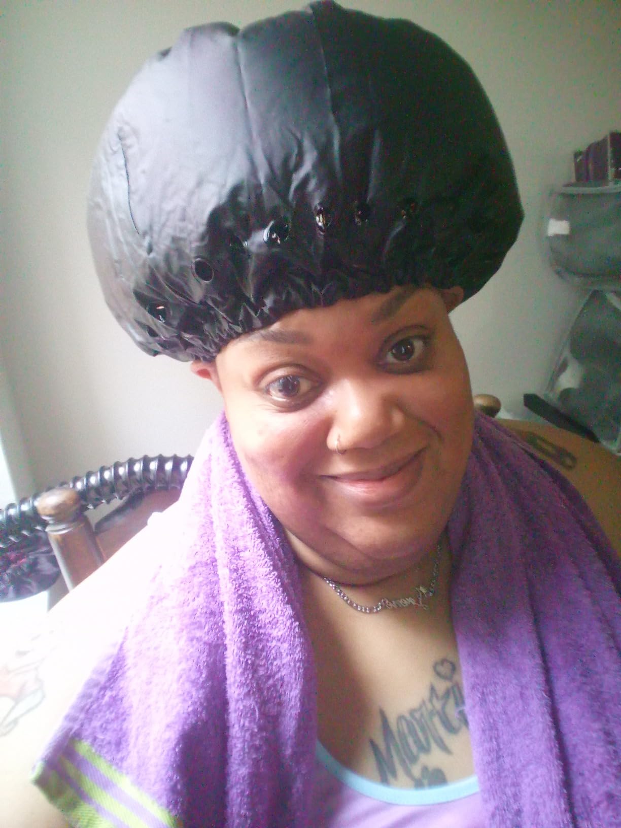 GOLD N HOT Ionic Soft Bonnet Dryer customer photo 1
